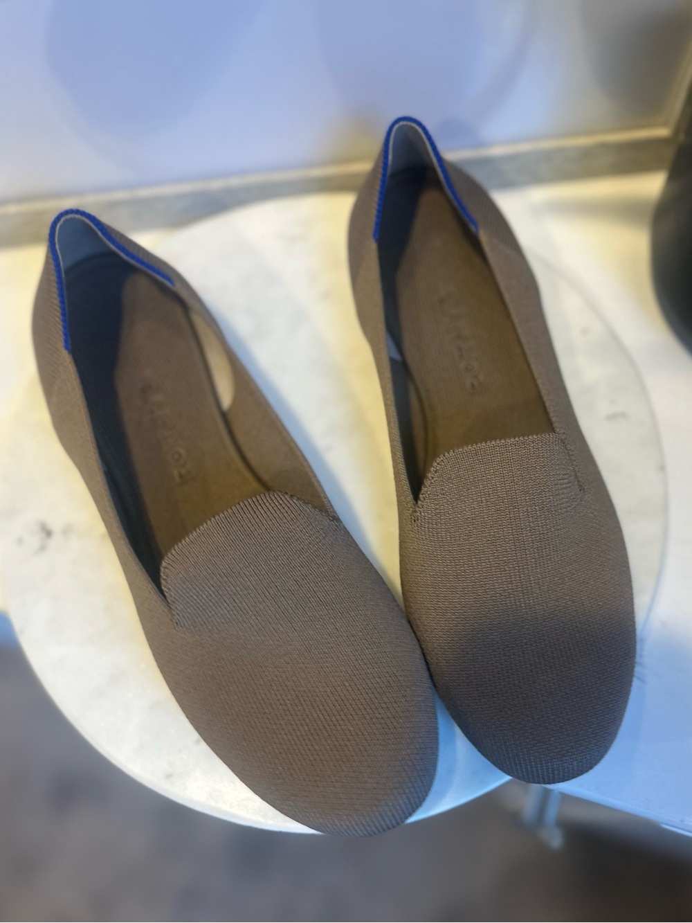 Rothy's 8.5 Brown Women's Slip-On Loafers